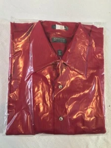 Men's Arrow Satin plush Dress Shirt, large, Neck 16.5, Arm 32/33 - Picture 1 of 3