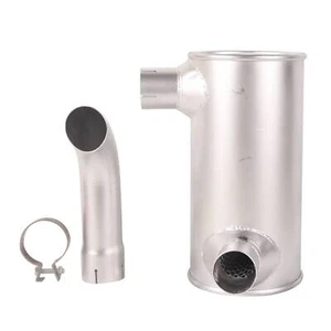 Muffler Fits Komatsu PC60-7 PC75US-3 PC75UD-3 PC75UU-3 6731115511 6731-11-5511 - Picture 1 of 7