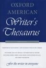 Oxford American Writers Thesaurus By Lindberg Christine