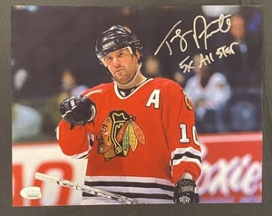 Tony Amonte Chicago Blackhawks 5x All Star NHL signed 8x10 Photo ~ JSA COA - Bild 1 von 5