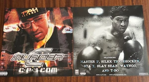 TRU RECORDS C MURDER - CP3.COM - 2001 2-SIDED PROMO POSTER FLAT 12”X12” MINT - Picture 1 of 3