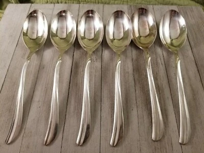 Old Company International Silver RADIANCE Plato de Plata Cuchara de Cena Grande Foto 1 de 4