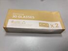 SAMSUNG 3D GLASSES NEW IN BOX X2 BN96-31824A (TVBT19/3)