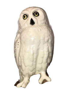 Eule Keramik Figur, absolut perfekt, handbemalt.   12 cm groß - Bild 1 von 5