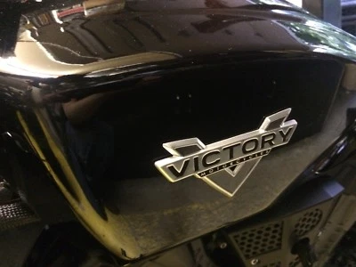 Victory Octane Motorcycle ASM. FUEL TANK VIC MID BLK 1021999-266 New OEM - Image 1 of 4