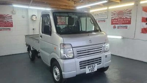 suzuki carry mini pickup 650cc 4wd silver fresh japanese import only 5k miles - Picture 1 of 19