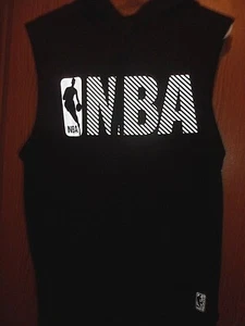 BASKETBALL NBA HOODIE M schwarz ärmellos - Bild 1 von 4