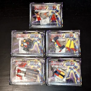 Chodenji Robo Combattler V Banpresto 1999 New/Unopened 5 Pieces - Foto 1 di 16