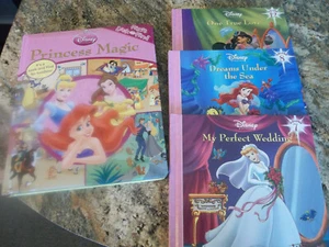 Disney Princess Magic: First Look & Find Board Book & 3 Disney Princess Storyboo - Picture 1 of 10