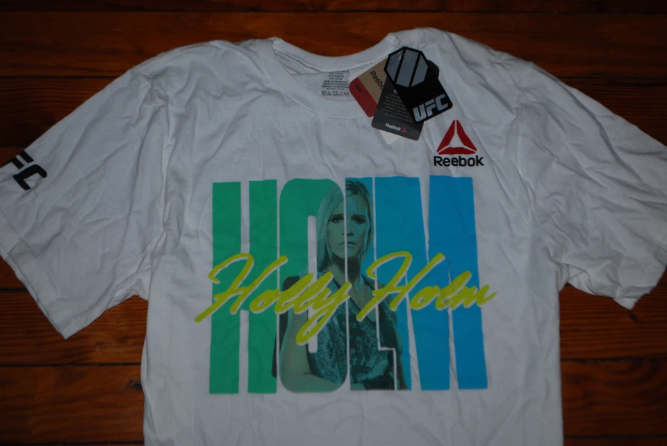 NUEVA Camiseta Para Hombre Heidi Holm Cinturón Campeonato MMA Gráfico UFC (Mediana) Foto 1 de 3