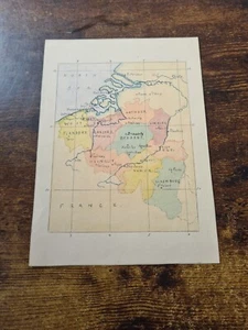 Map Drawing With Provenance - William Hitchon - 1920s - Simonstone 31 - 20x16 - Picture 1 of 7