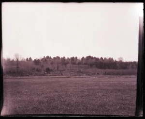 EIN ANTIKES GLASNEGATIV ANFANG 1900, NEWPORT, ME, "FELDER, BÄCHE, WÄLDER" #2 - Bild 1 von 2