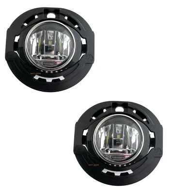 NEW PAIR LED FOG LIGHT LAMPS FOR UPGRADE ON CHRYSLER DODGE JEEP - Image 1 of 4