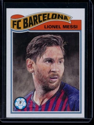 2019 Topps UCL Living Set #1 Lionel Messi UEFA Champions League FC Barcelona (E) - Image 1 of 2