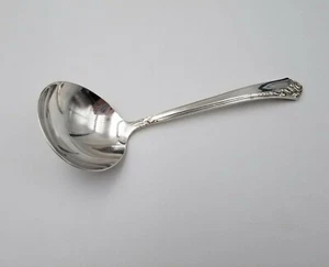 Oneida Heirloom Damask Rose Sterling Silver Gravy Ladle 6-1/2" NO Monogram - Picture 1 of 4