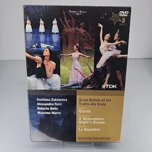 Great Ballets Of The Teatro Alla Scala Box Set DVD Giselle Midsummer Night Dream - Picture 1 of 2