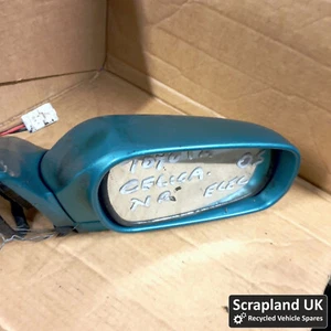 Toyota Celica MK6 1993-1999 blau Fahrerseite elektrischer Außenspiegel E6013022 - Bild 1 von 2