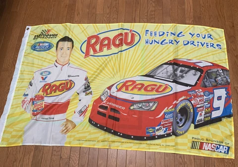 KASEY KAHNE 2006 Ragu Dodge EVERNHAM Motorsports Nascar 3' X 5' Flag Cover