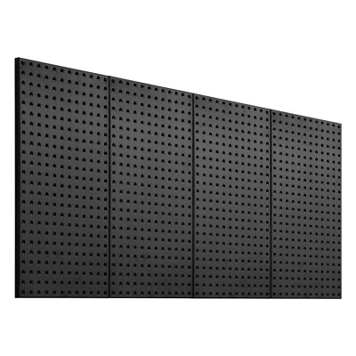 Uimoso 4 Metal Pegboard Panels 24" x 12" Wall-Mounted Garage Tool Organizer - Image 1 of 4