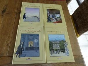 JJ Lot 4 livres Marcel PROUST  Dessins Stéphane  Heuet    Delcourt 2000 - 2008 - Imagen 1 de 7