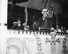 President Franklin D. Roosevelt watches Shriners Parade 1935 Photo Print