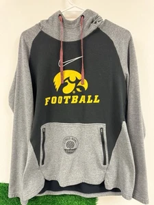 Nike Iowa Hawkeyes Hoodie Therma-Fit Citrus Bowl Player Issued Large Used - Picture 1 of 5