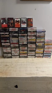 Lot Of 143 Vintage Classic Rock 70's 80s Big Hair Bands & More Music Cassettes - Picture 1 of 24