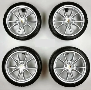 Porsche 991 991.2 Facelift 20 Zoll Winter Räder ab 2017 Silber 245/295 Michelin - Bild 1 von 8