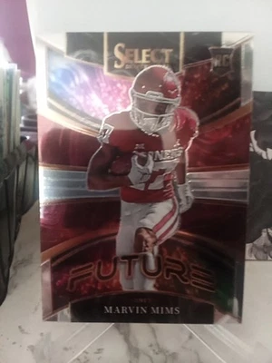 2023 Panini Select Draft Picks - Future Marvin Mims #FUT-20 (RC) - Image 1 of 4