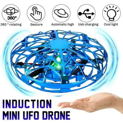 Mini Induktions Drohne UFO Fliegen Flugzeuge Drohne Spielzeug Kinder Geschenk DE - Bild 1 von 4