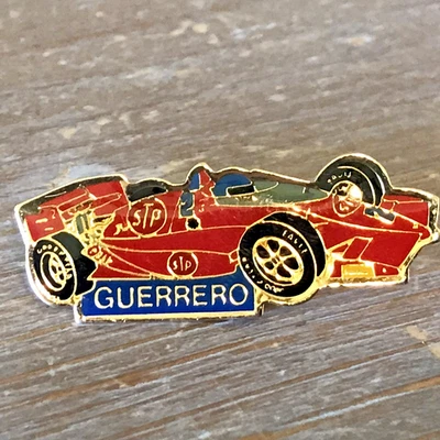 Roberto Guerrero Vintage Pin Badge STP #2 F1 Indy  Racing Pin. ~RA2~ - Image 1 of 4
