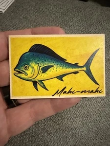 Mahi Mahi Tuna Mini Art Card - Picture 1 of 2