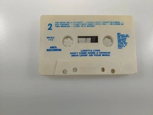 Loretta Lynn: Don't Come Home a Drinkin' Audio Cassette Tape ONLY 1980 Blue Ink - Picture 1 of 3