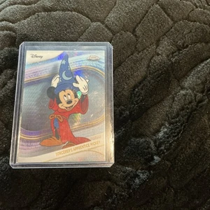 2025 Topps Chrome Disney Sorcerers Apprentice Mickey Mini Diamond 190 - Imagen 1 de 2