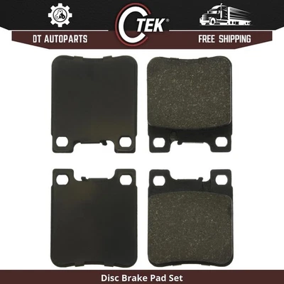 Para Mercedes-Benz 600SEC 1993 | Pastillas de freno de disco traseras centradas | Cerámica Foto 1 de 4