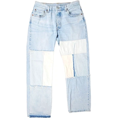 Jeans Levi 501 Mujer 31x29 (etiqueta 30x30) Premium Años 90 Botón Mosca 1 de 1 Retazos Foto 1 de 4