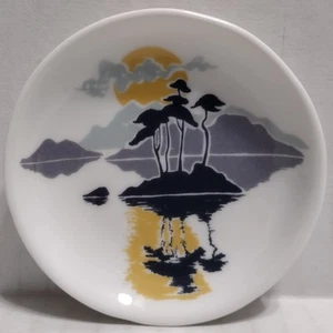 Vintage Highland Fine Bone China Scotland 3” Miniature Plate - Trinket Dish - Picture 1 of 10