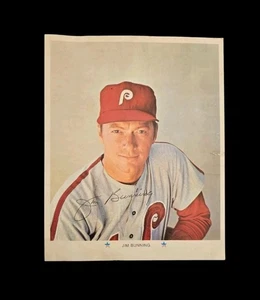1971 Philadelphia Phillies MLB Baseball Jim Bunning Foto 8 x 10  - Bild 1 von 5