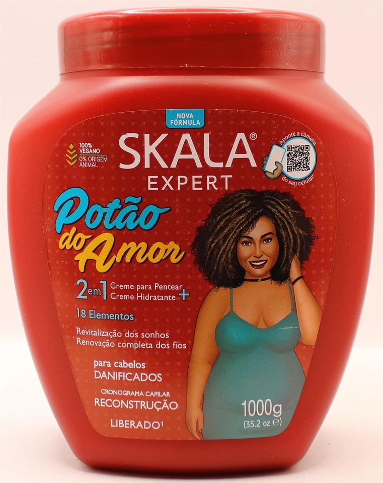 Skala Potao Do Amor 2 In 1 Treatment Cream & Leave-In 1000g