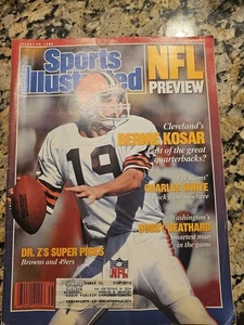 1988 Sports Illustrated NFL preview Bernie Kosar Cleveland Browns on cover - Picture 1 of 2