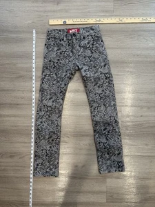 Levi’s 510 Boys Super Skinny Jeans Pants 27x27 Skulls - Picture 1 of 6