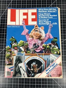 Vintage 1980 Miss Piggy President LIFE Jumbo Magazine August Vol 3 No 8 No Label - Bild 1 von 24