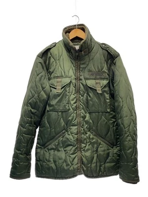 AVIREX Down Jacket XL Polyester GRN 03-3831-1546 - Image 1 of 4