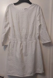 ASOS White Cotton Dress 16 - Picture 1 of 7