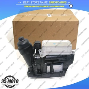 MAHLE Oil Filter Housing For BMW 328d 328d 535d 535d X3 X5 2014-18 11428507697 - Picture 1 of 6