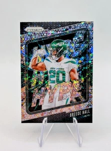 2024 Panini Prizm - Hype Disco Prizm #11 Breece Hall No Huddle Jets - Bild 1 von 2