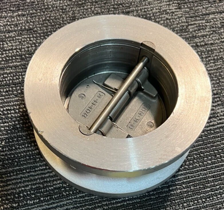 Válvula de retención de oblea de grúa 4" 300 ASME-SER 740 CWP-PSI 22420-B0-04 sin golpe Foto 1 de 4