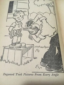 Blonde & Dagwood’s Snapshot Clue 1943 by King Features Syndicate Whitman - Imagen 1 de 11