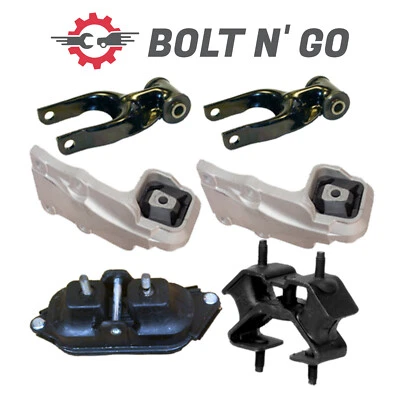 6PCS Engine Motor & Trans Mount Fits Uplander Rendezvous Terraza Venture Foto 1 de 4