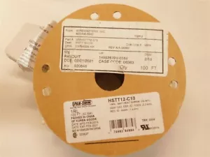 100ft Panduit HSTT12-C10 Pan-Shrink 1/8" White Heat Shrink Tubing Hs XPO - Picture 1 of 2